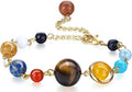 Fesciory Women Solar System Bracelet Universe Galaxy The Eight Planets Guardian by Fesciory