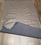 Dark Gray Faux Leather by the Yard Synthetic Pleather 0.9 mm 1 Yard 52 inch - Image 3