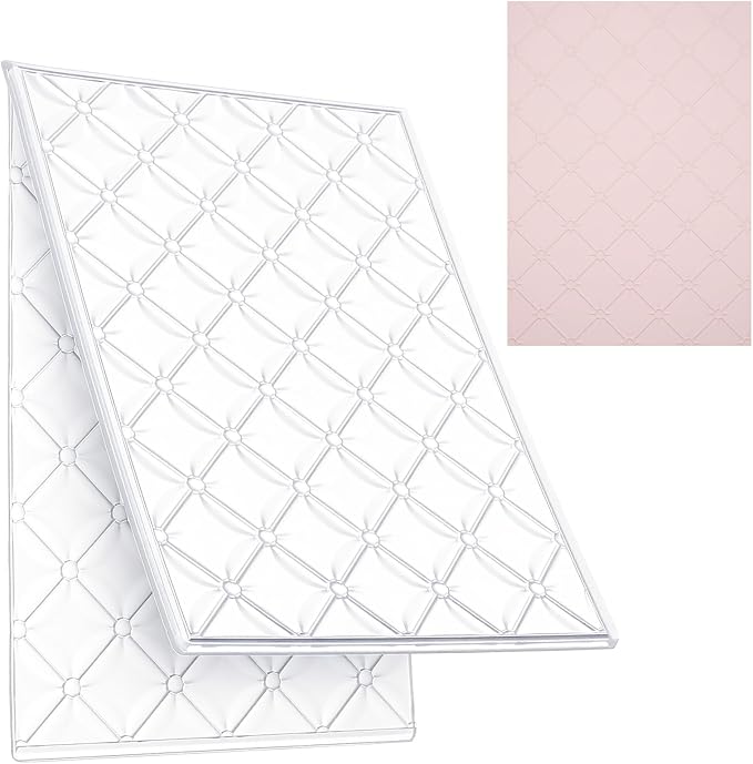 Tufted 3D Embossing Folder for Card Making, Paper Crafting, DIY Crafts and by Unknown