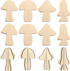 COCHIE DIY 3D Wood Crafts to Paint, Paintable Unfinished Wooden Slices by COCHIE
