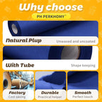 PerkHomy Blue Kraft Paper Roll 17.5" x 760" - Image 6