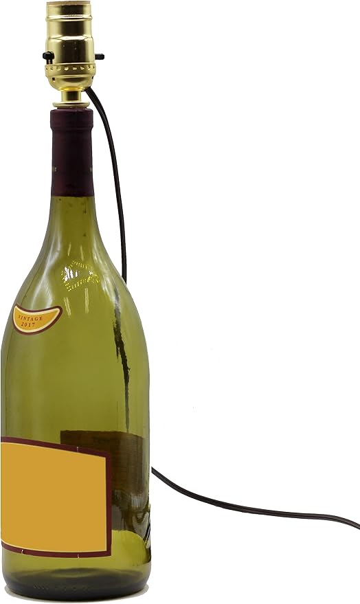 Creative Hobbies Pre-Wired Bottle Lamp Kit, Easily Convert Any Bottle Into A - Image 2