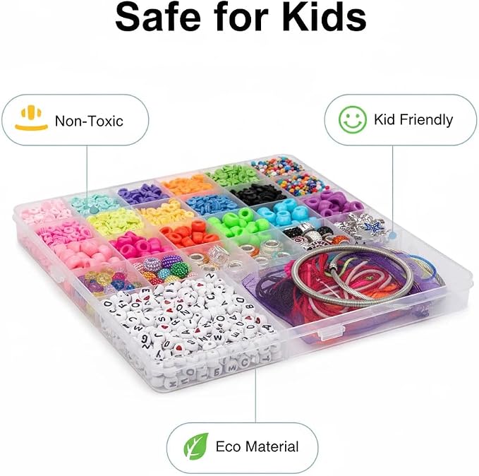 Hardy Guo Clay Beads Bracelet Making Kit Beads - Image 9