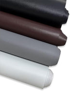 White Faux Leather Fabric 79"×55" Smooth Grain Upholstery Vinyl - Image 8