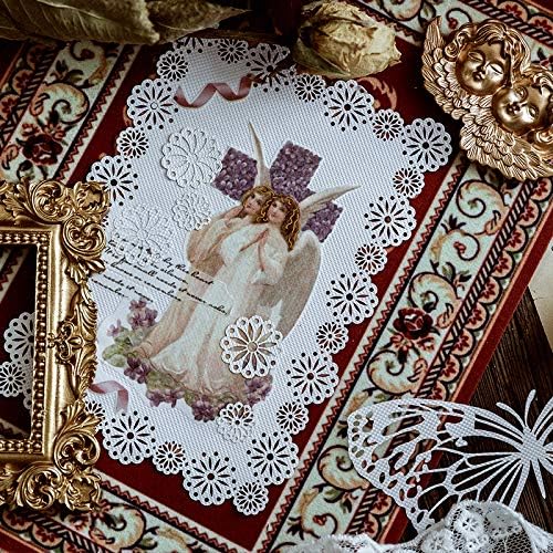 Vintage Scrapbook Paper Lace for Scrapbooking Supplies Kit, Diuhofart 40 Pcs - Image 8