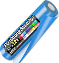 12" x 12ft Heat Transfer Vinyl Rolls, PU HTV Vinyl Light Blue by Sooez