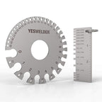 YESWELDER Round Dual Sided Metal Sheet Gage & Metal Sheet Thickness Gauge 2pk - Image 9