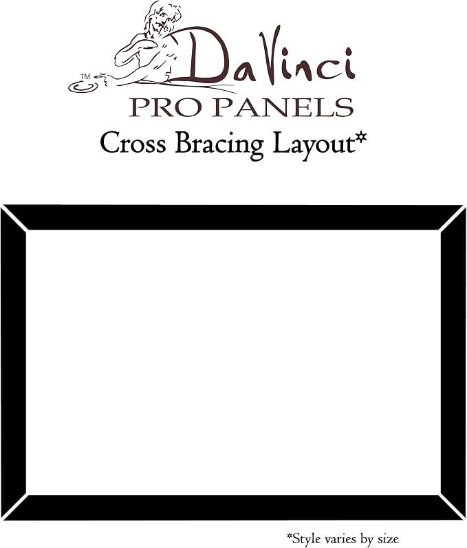 DaVinci Wood Panel Pro Ultra Smooth Gesso Panel 3/4'''' Deep 11x14'''' - Image 6