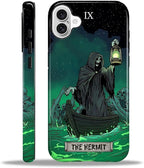 ZHEGAILIAN Case for iPhone 16, The Hermit Night Skull Durable Shockproof by Home
