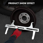 RAMATA Adjusting Brake Shoes and Installing Drum/Brake Resetting Gauge/Brake - Image 7