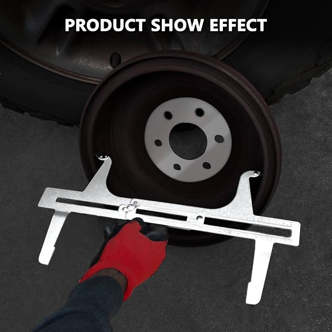 RAMATA Adjusting Brake Shoes and Installing Drum/Brake Resetting Gauge/Brake - Image 7