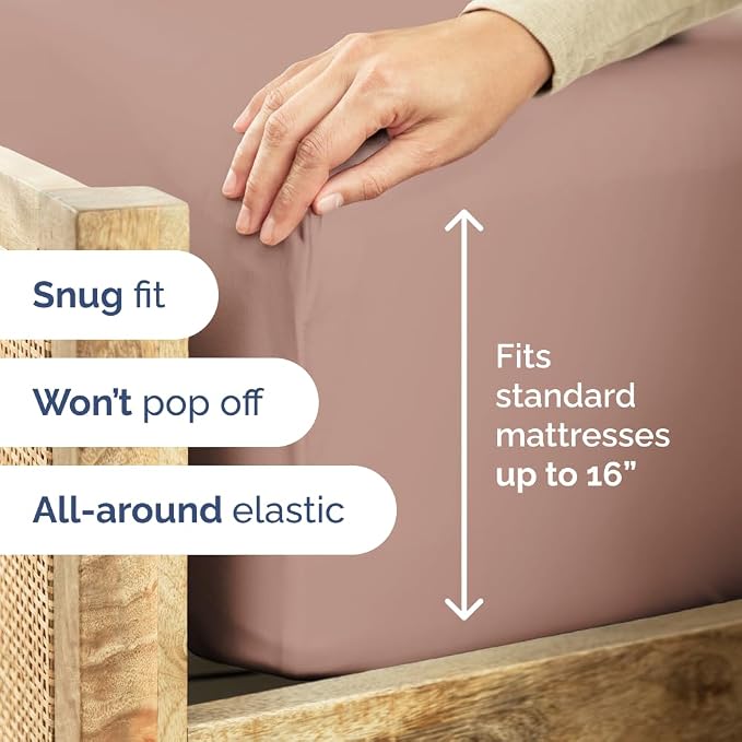Cal King Fitted Bed Sheet - Image 3