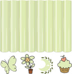 HTVSTD Tea Green Boho HTV Heat Transfer Vinyl 8pcs 12×10in Iron on Vinyl | by CraftingEveryday