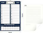 WISYOK Double-Sided Dry Erase Baseball Clipboard - Image 2