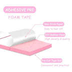 Double Sided Foam Tape Pre Cut 3/4 X 1/2 Inch EVA Foam Adhesive Squares Roll - Image 4