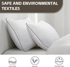 HIMOON Bed Pillows for Sleeping 4 Pack, Queen Size Cooling Pillows Set of 4 - Image 6