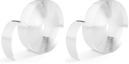 SANKEMU Double-Sided Tape Heavy Duty 16.5 FT x 1.18 in – Clear Removable by SANKEMU