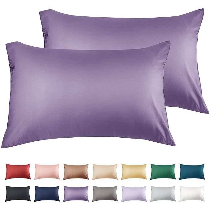 Warmstar Cotton Pillow Cases King Size Set of 2, 600 Thread Count Pillowcases by Warmstar