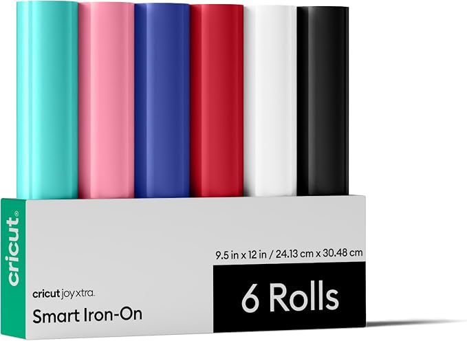 Cricut Smart Iron-On for Joy Xtra, Sampler Pack | HTV Heat Transfer Vinyl by Cricut