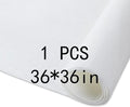 White Felt Sheets 36 X 36 inht Felt Sheets by buynow