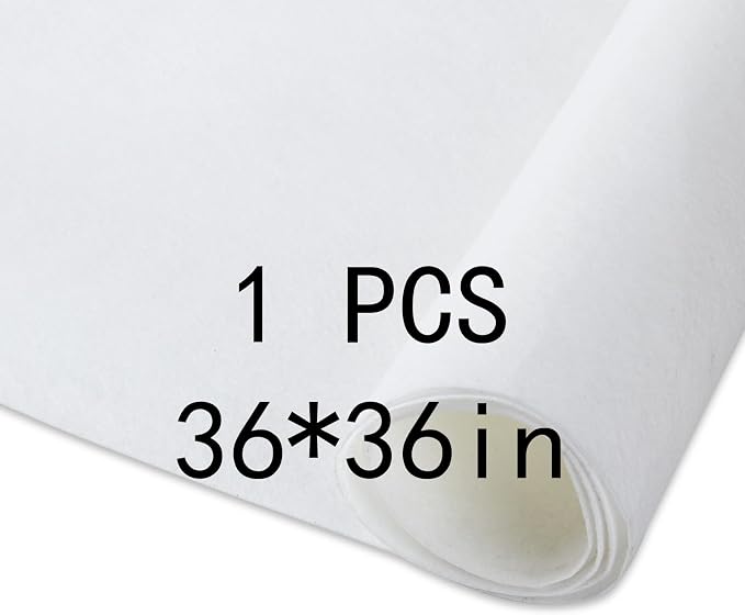 White Felt Sheets 36 X 36 inht Felt Sheets by buynow