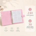 A5 Kpop Photocard Binder, 6-Ring Collector’s Album - Image 3