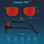 Red Lens Glasses Blue Light Glasses - Image 5