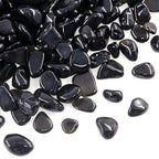 1 Lb Decorative Crystal Pebbles Irregular Shaped Obsidian Stones Small Tumbled - Image 2