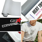 PU Heat Transfer Vinyl 12"×20ft Roll Grey – HTV - Image 4