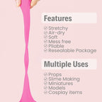 BOHS Pink Modeling Foam Clay - Image 2