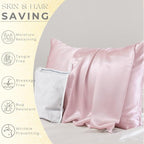 PROMEED 23 Momme Silk Toddler Pillowcase 2 Pack - Image 3