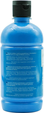 Mont Marte Signature Fluoro Blue Acrylic Paint, Semi-Matte Finish, 12 Colors - Image 5