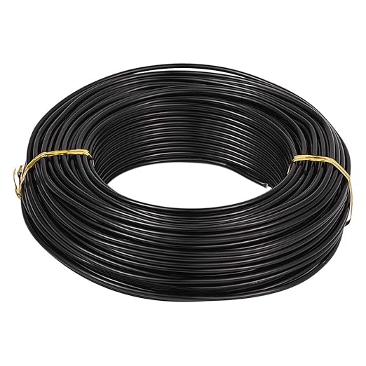 Fashewelry 114 ft 10 Gauge Aluminum Wire Bendable Metal Craft Wire 2.5mm | by FASHEWELRY