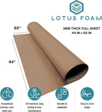LotusFoam EVA Foam Sheet 3mm – 44"x 85" Craft Foam - Image 2