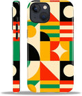 ZHEGAILIAN Case for iPhone 15 Plus, Geometric Colors Durable Shockproof by Home