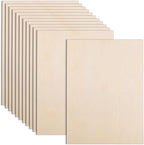 AWIZOM 12 Pack Basswood Sheets for Crafts-12 x 16 x 1/8 Inch- 3mm Thick Plywood by AWIZOM