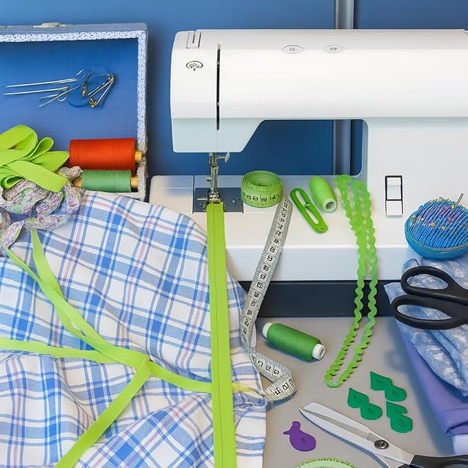 Lime Double Fold Bias Tape – 7/8 Inch x 3 Yards Cotton Binding - Image 7