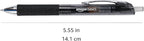 Amazon Basics Retractable Gel Pens, Fine Point 0.7mm, Smooth Writing, No Smudge - Image 6