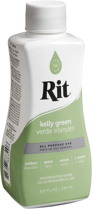 Rit All-Purpose Liquid Dye, Kelly Green 8 Fl Oz - Image 2