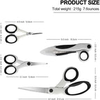 SCAIKTIG Premium Sewing Scissors Bundle, Dressmaking, Arts&Craft Supplies - Image 3