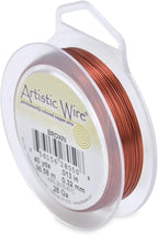 Artistic Wire, 28 Gauge / .32 mm Tarnish Resistant Colored Copper Craft Wire by Unknown