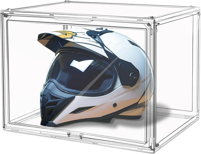 GUDEMAY Large Clear Stackable Acrylic Storage Bins - Image 8