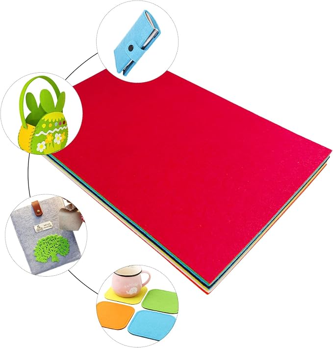 Jtnohx Stiff Felt, 2mm Thick Felt Sheets - Image 6