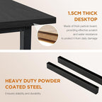 PayLessHere | 32 Inch Computer Desk | Black | Office Desk - Image 7