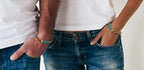 SPUNKYsoul New! His and Hers Couple Circle Distance Universe Bracelets - Image 2