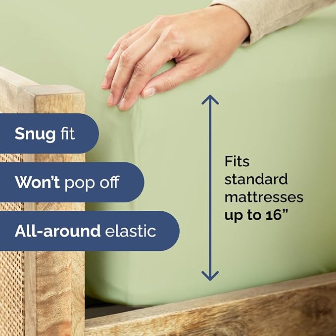 Cal King Fitted Bed Sheet - Image 3