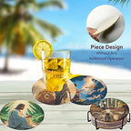 8 Pack Diamond Art Coasters, Jesus Christ Diamond Painting Coasters Kits | - Image 4