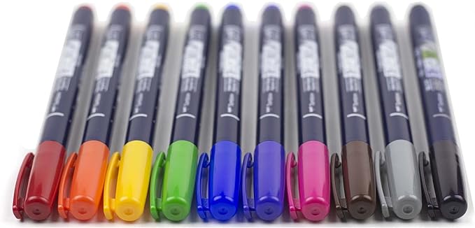 Tombow 56429 Fudenosuke Colors Brush Pens - Image 4