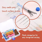WONVOC 40 PCS Felting Needles Set, 36/38/40/42 Gauge Felting Needles, Felting - Image 5