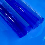 Transparent PVC Faux Leather Sheets, Glossy Waterproof Clear Vinyl Fabric by XHTFauxLeather
